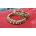 Bangles with White Rhine Stones Studded